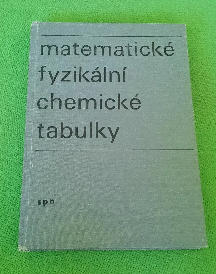 Matematické fyzikální chemické tabulky