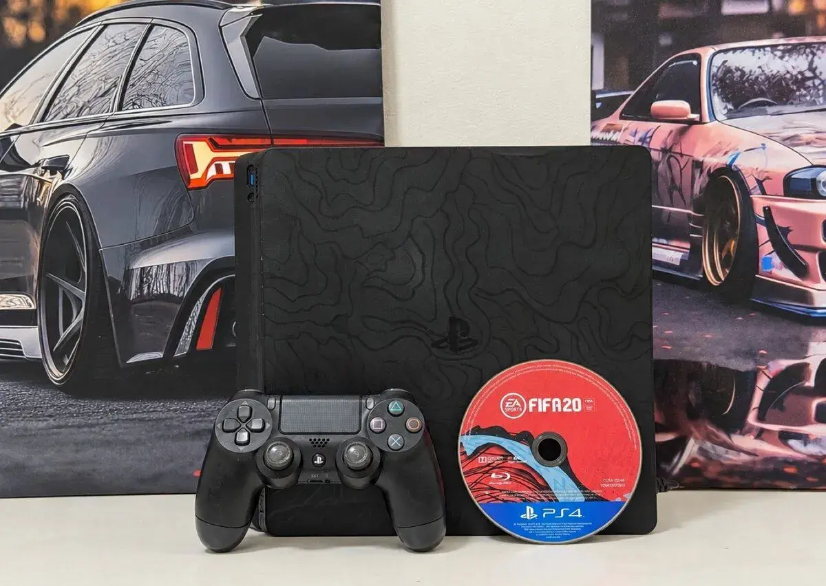 Ps4 Slim 1Tb + Ovladač + FIFA