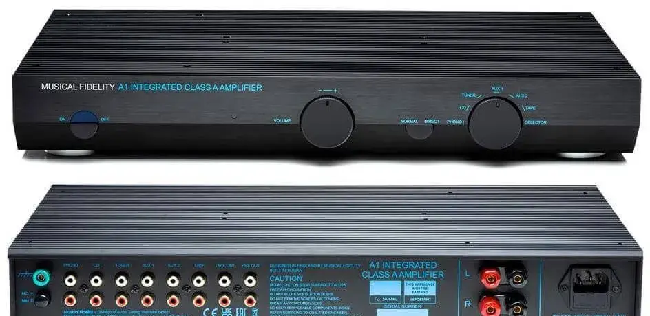 Integrovaný zesilovač Musical Fidelity A1 čistá třída A,NOVÝ