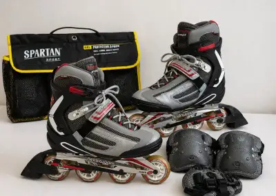 Kolečkové brusle Bladerunner PRO XT, vel. 43 + chrániče