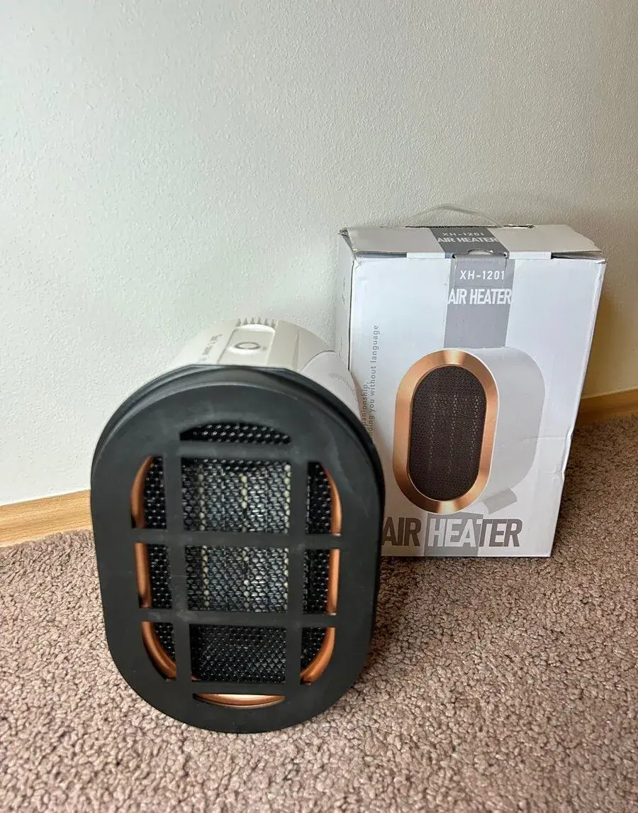 🔥 Přenosný keramický ohřívač / teplovzdušný ventilátor