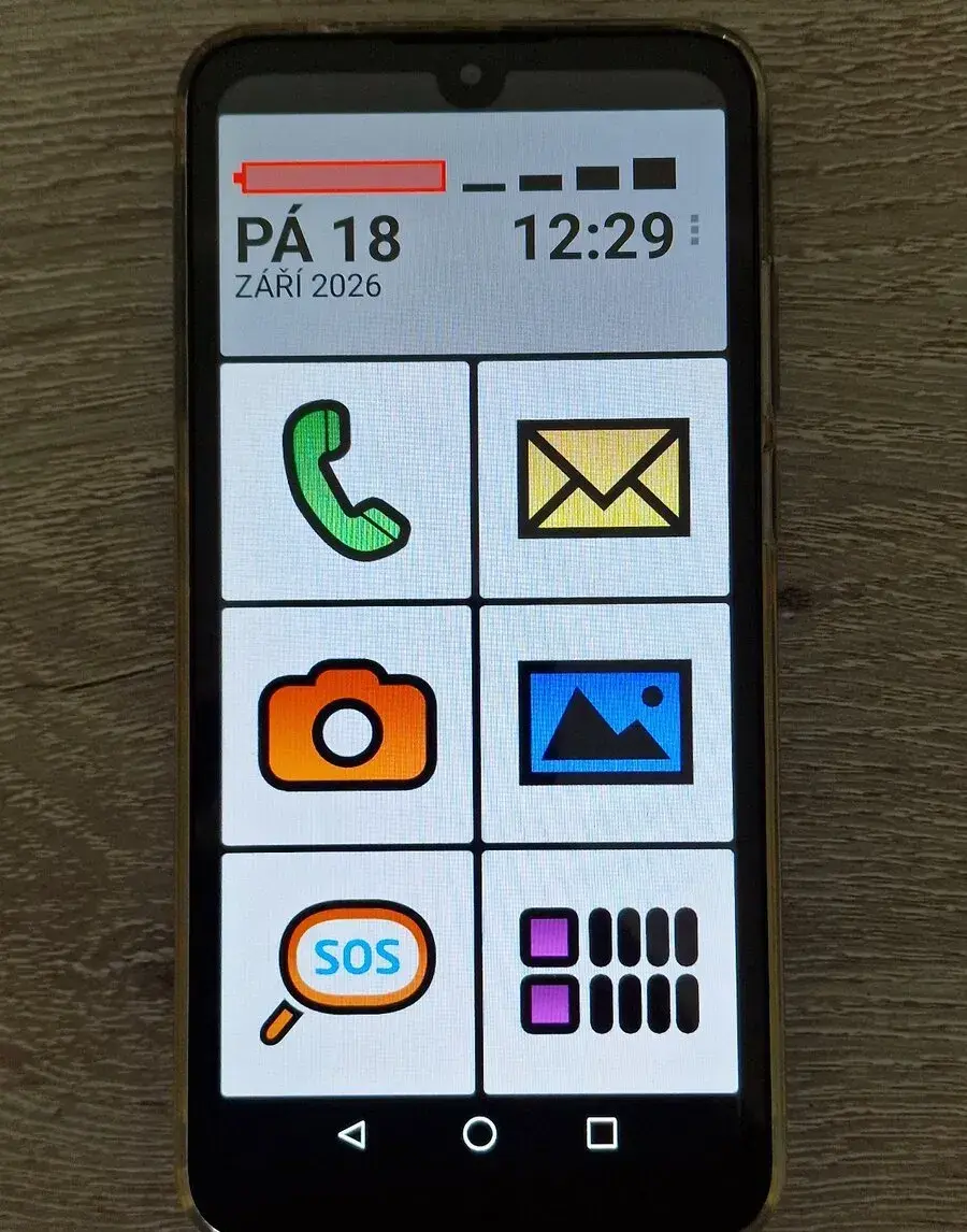 Telefon pro seniory - Aligator S6100 Duo Senior