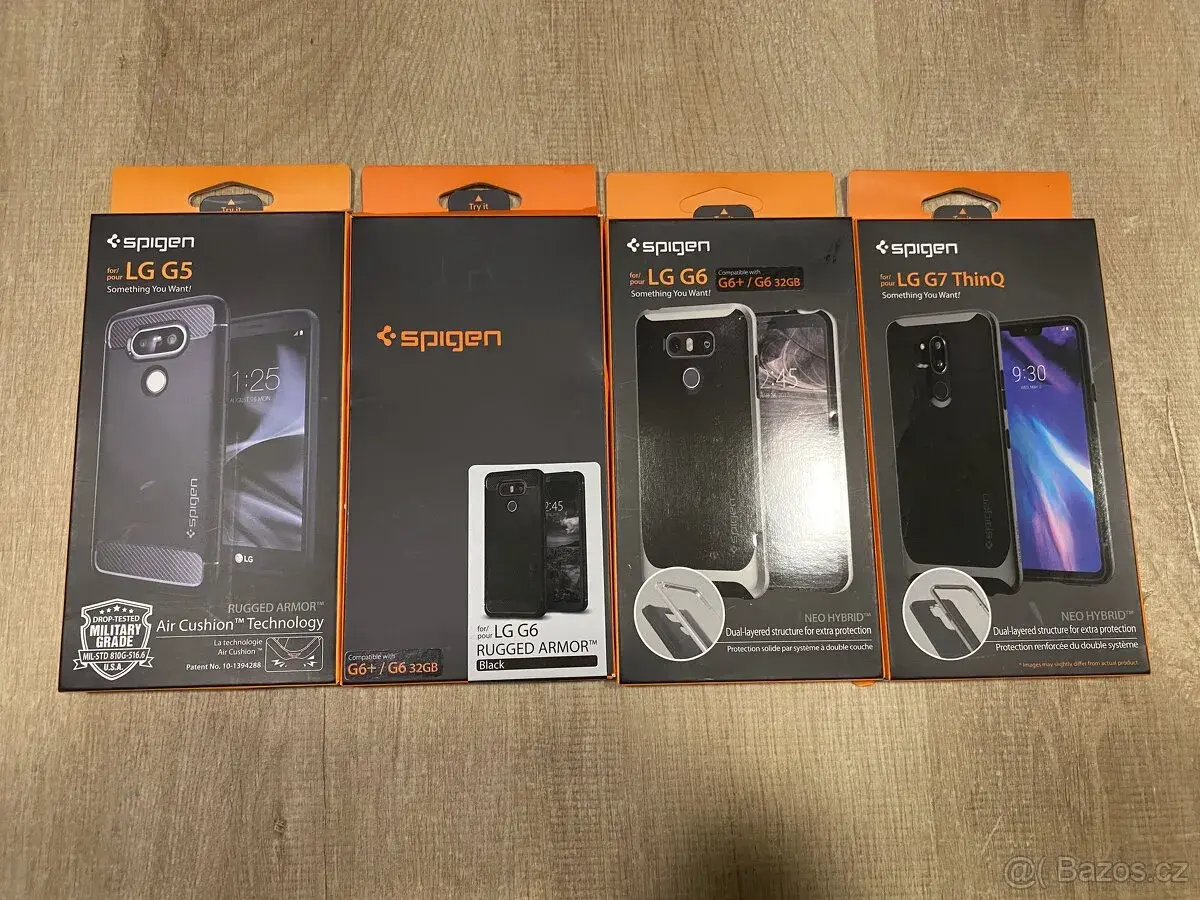Ochranné pouzdro, fólie, sklo - LG G5, LG G6, LG G7