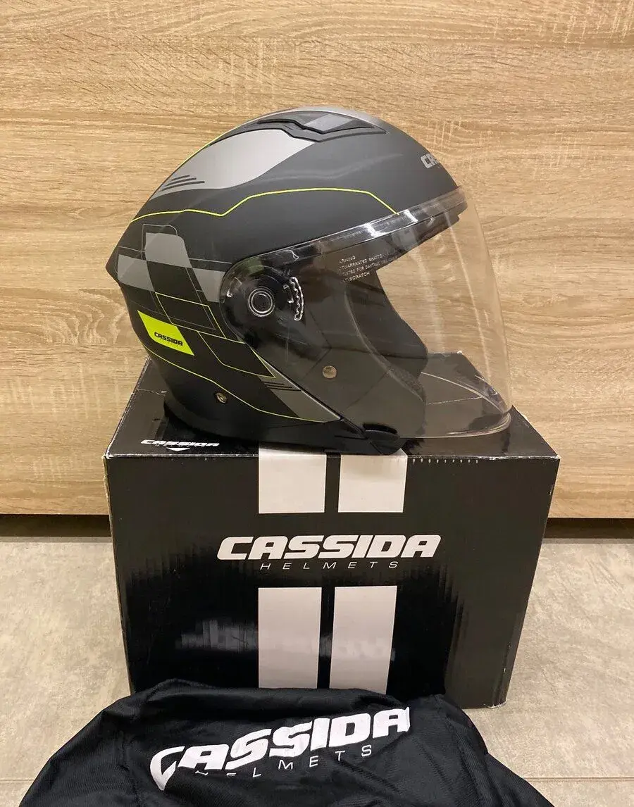 helmu na motorku Cassida Jet Tech, vel. L, XL