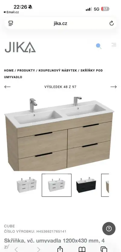 Skříňka Jika