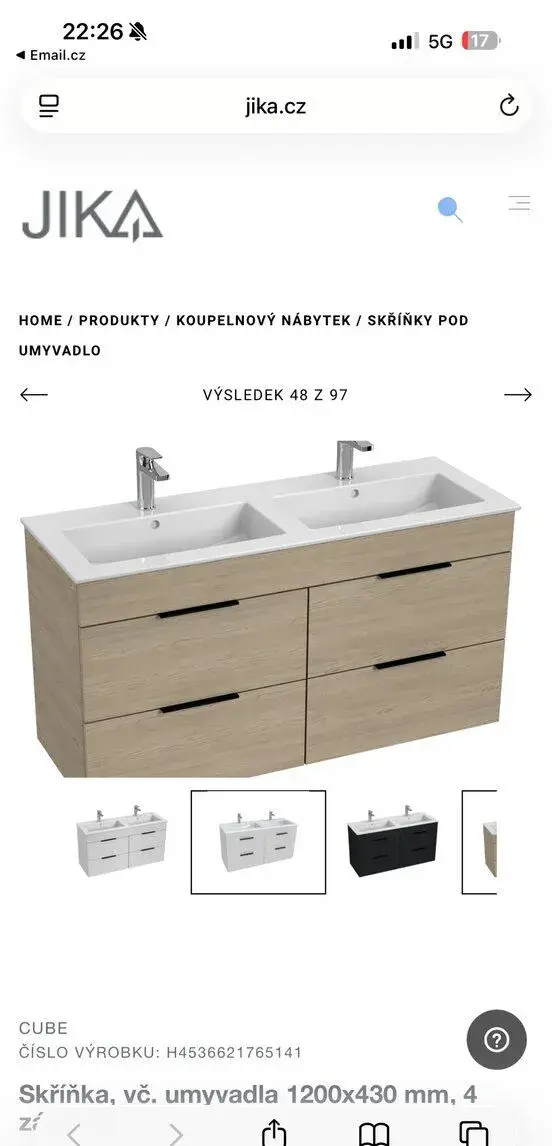 Skříňka Jika