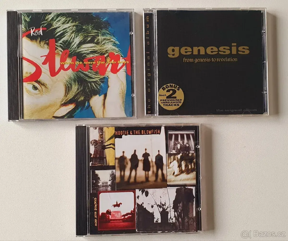 CD: Genesis, R.Stewart, Hootie & The Blowfish