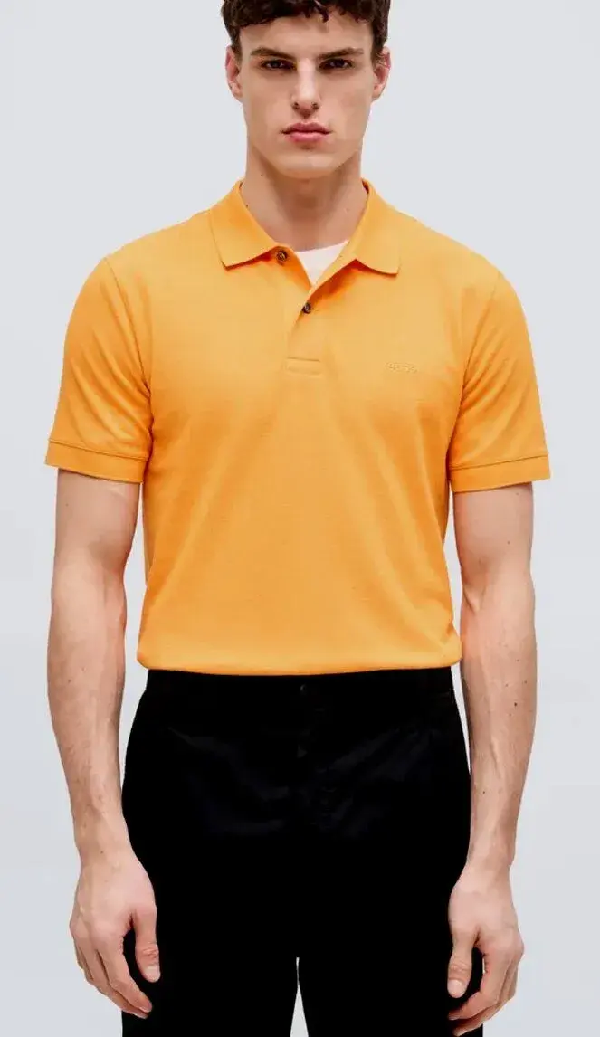 HUGO BOSS ORANGE PÁNSKÉ POLO TRIČKO XL