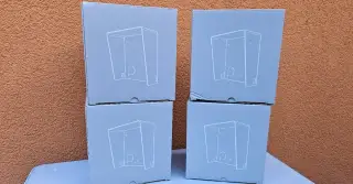 Stříška proto dešti Hikvision, 1 modul, nerez