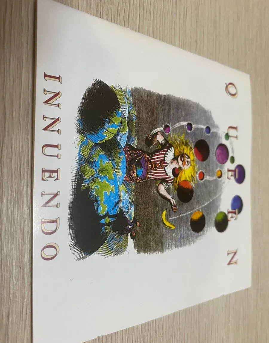 QUEEN: INNUENDO, 1991, 1. PRESS, JEWEL CASE, PARLOPHONE