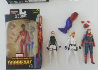MARVEL figurky HASBRO - Ironherat, Belova, agent Sharon