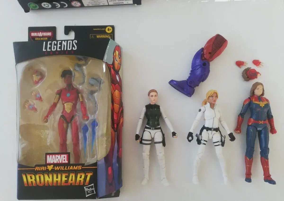MARVEL figurky HASBRO - Ironherat, Belova, agent Sharon