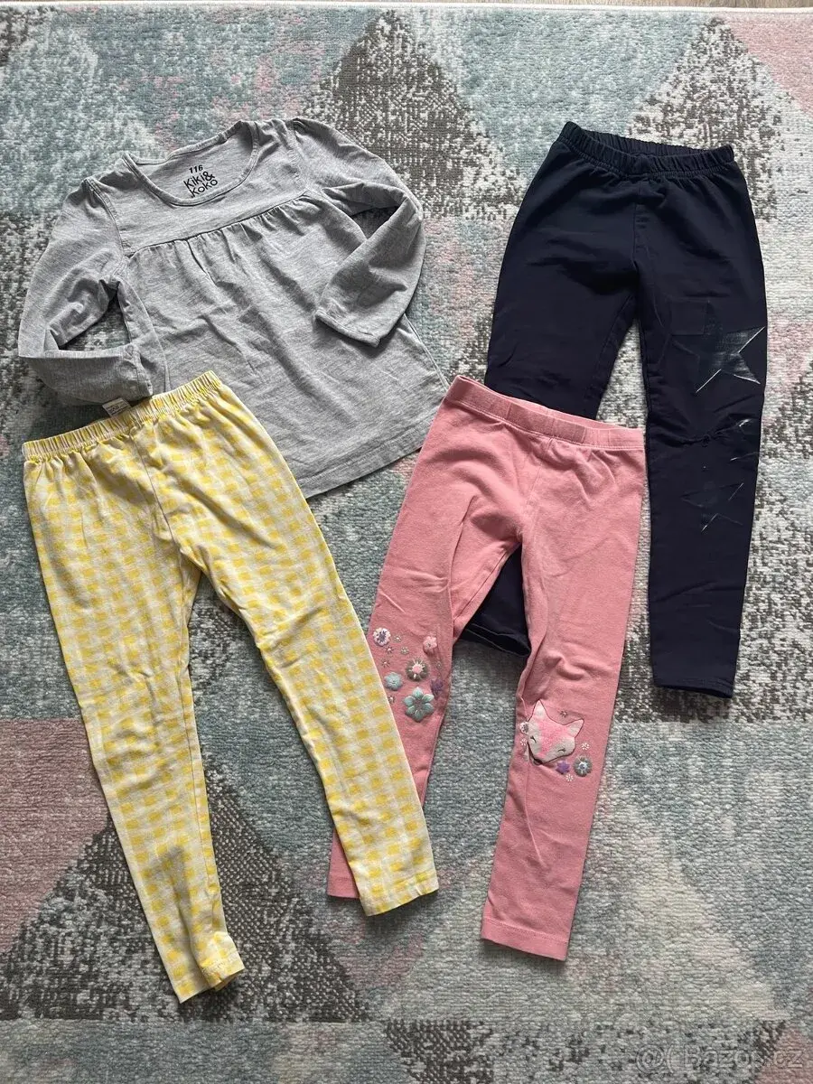 3x leginy a tricko vel.122