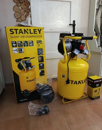 Bezolejový kompresor Stanley
