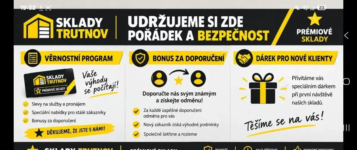 SELF STORAGE -Sklady📦, osobní boxy, samosklady, osobní boxy