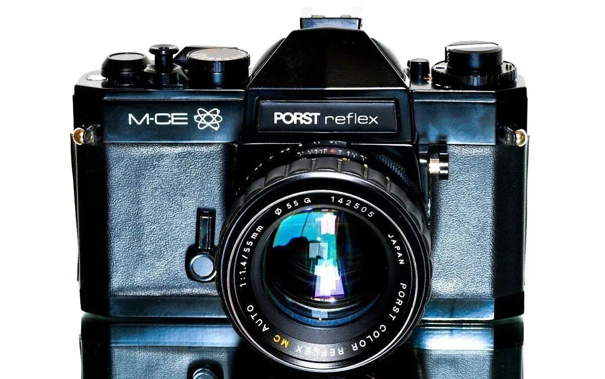 Porst (Chinon Memotron) Reflex M-CE + 1,4/55 M42 STAV