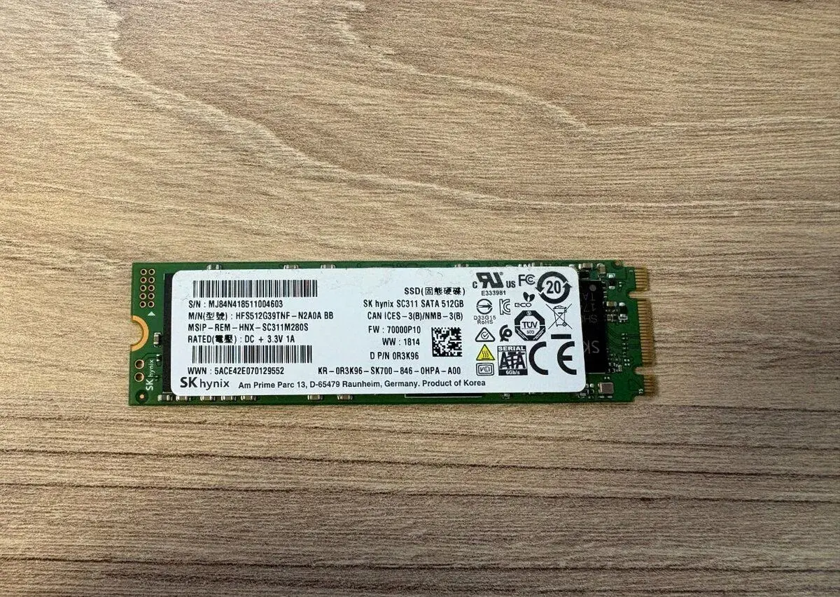 SK hynix SC311 512GB M.2 SATA SSD – 99 %