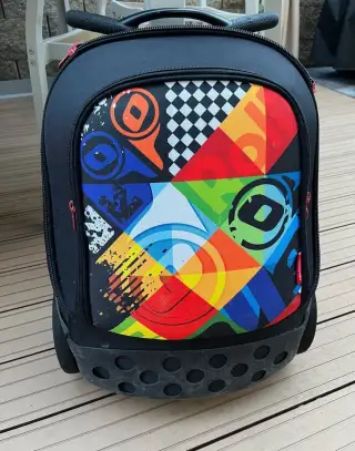 Školní a cestovní taška na kolečkách Nikidom Roller XL