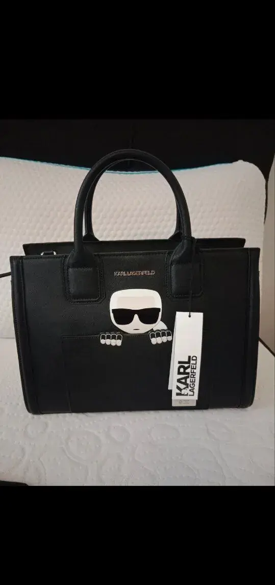 Karl Lagerfeld vysoce celokožená kabelka