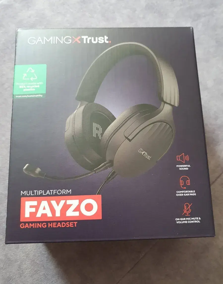 Trust GXT490 FAYZO 7.1 USB Herní drátová sluchátka - černá