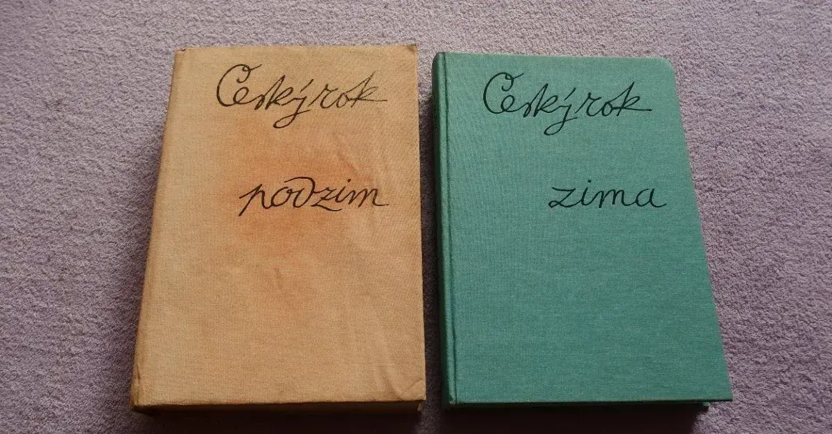 Knihy Ceský rok.
