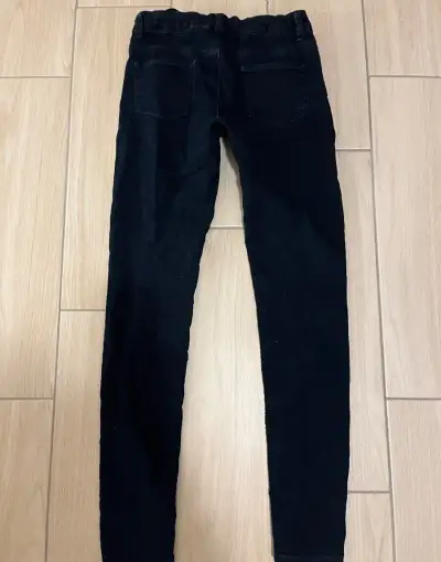 Dívčí tmavě modré džínové kalhoty Skinny C&A 176/CS-S