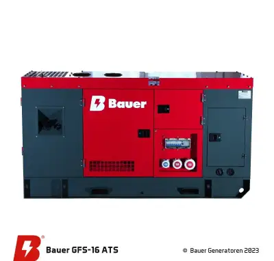Dieselový generátor BAUER GFS-16 ATS 16 kW / 20 kVA