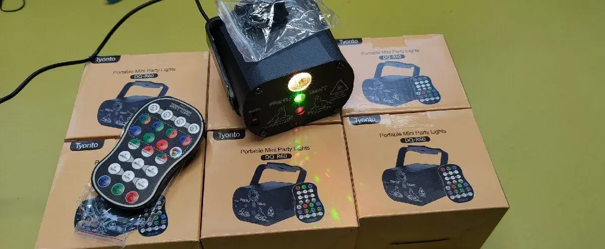 Laserový světelný efekt