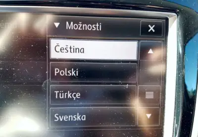 Čeština Volkswagen (VW) Touareg RNS 850
