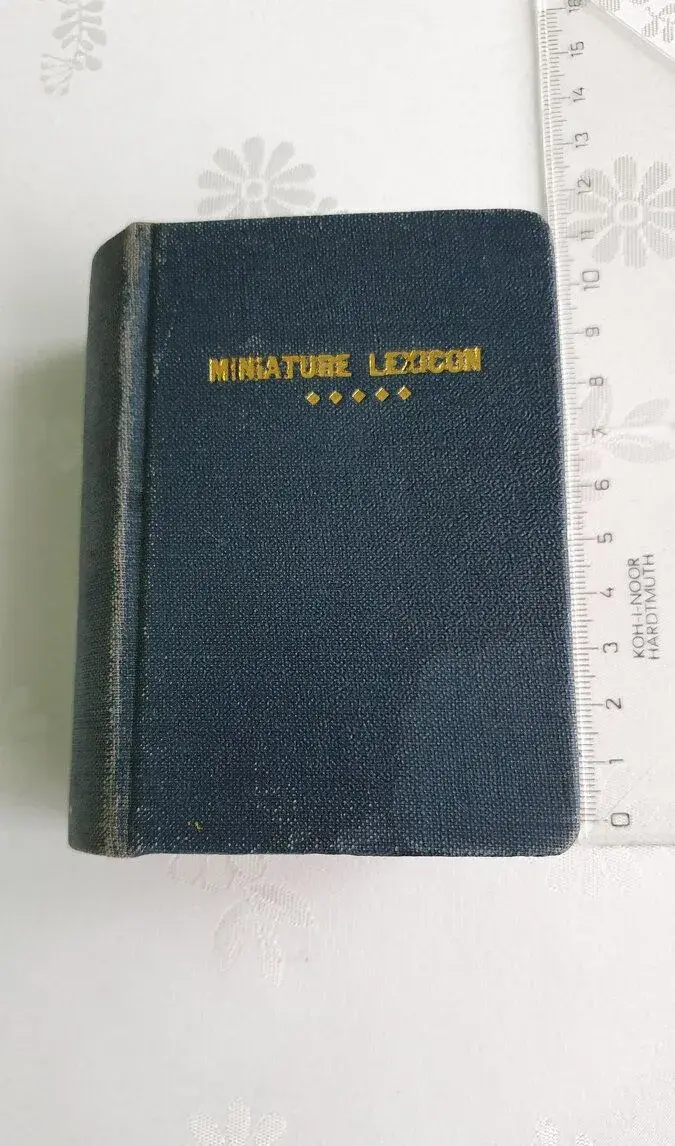 Miniaturní Lexicon anglického jazyka