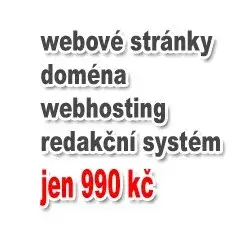 Tvorba webu za 990 Kč