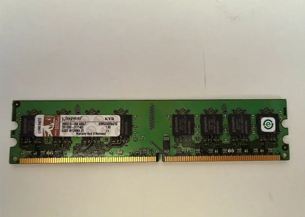 Kingston ValueRAM 1GB DDR2 533 MHz PC2-4200