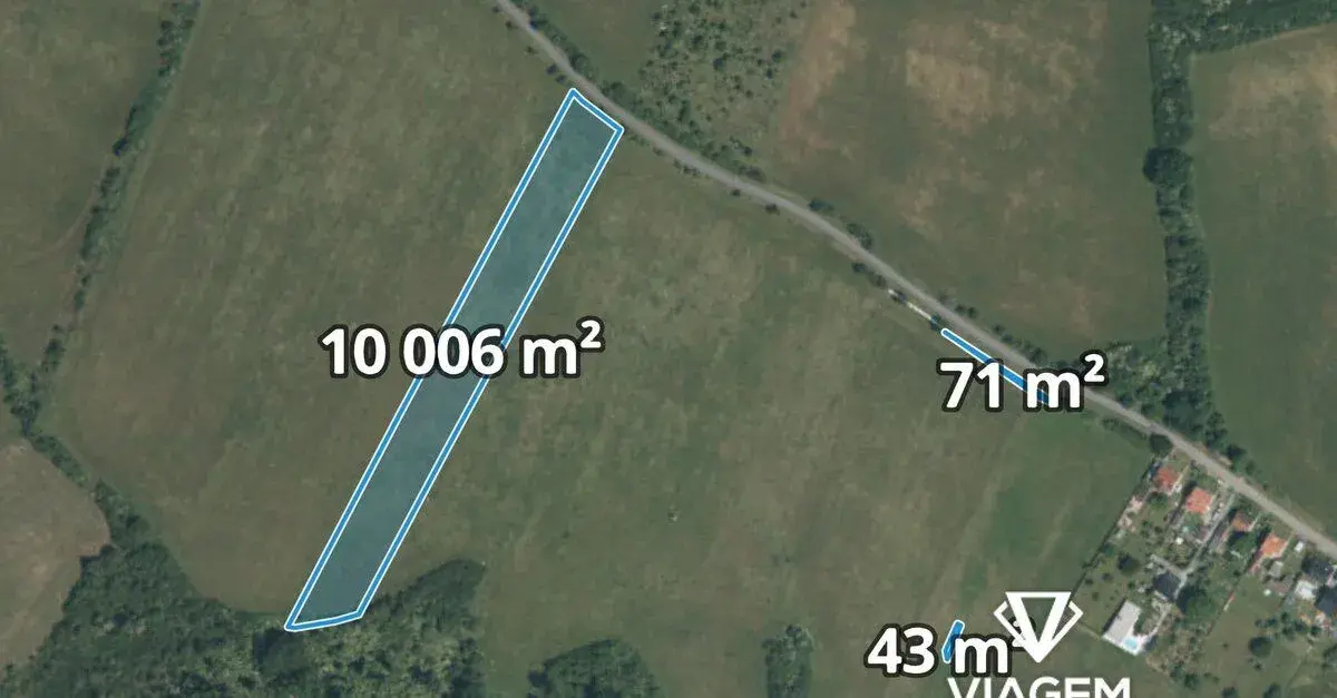 Pole 10 120 m², Podíl 50 % o výměře 5 047 m²