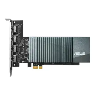 ASUS GeForce GT 710 2GB GDDR5, 4× HDMI, pasivní, funkční