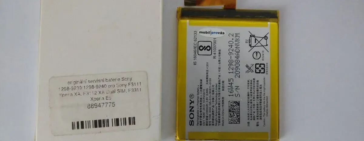 originalni servisni baterie Sony
