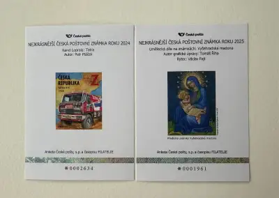 Nejkrásnější známka roku 2024 a 2025 - suvenýr