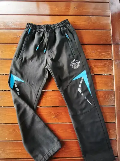 kalhoty softshell tmavě modré