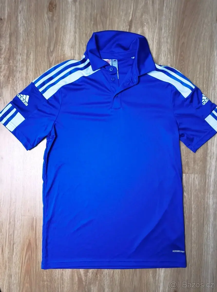 Sportovní tričko Adidas Aeroready s límečkem, vel. 176