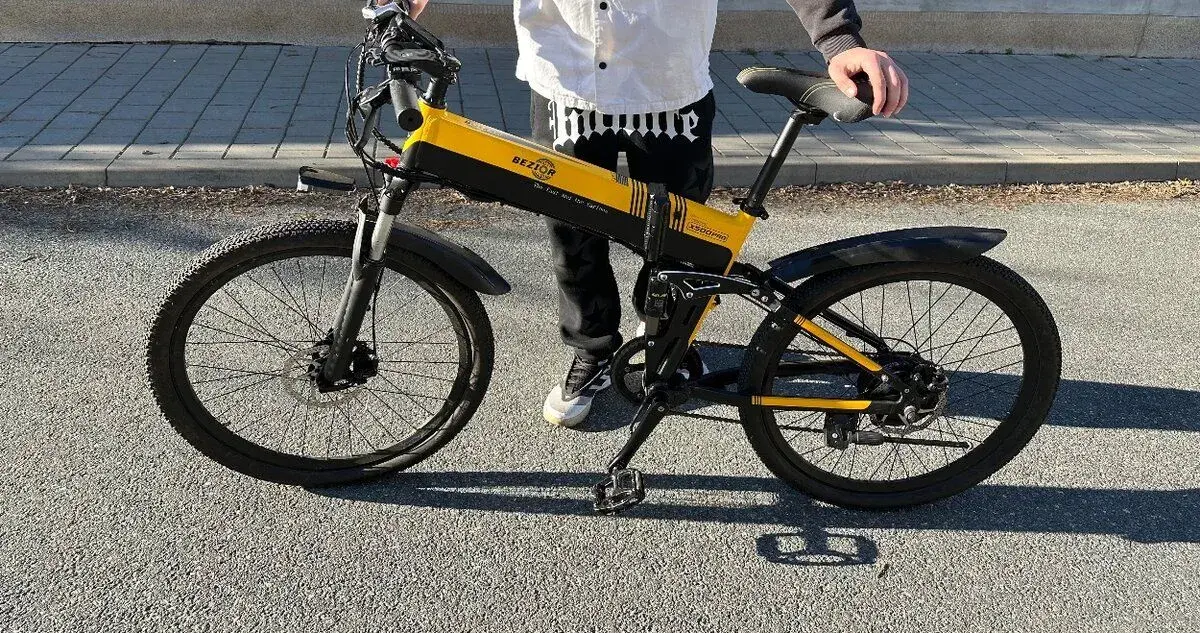 Elektrokolo BEZIOR X500 PRO - skládací, 26", odpružené, 500