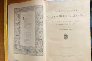 Svatováclavská Česká bible národní