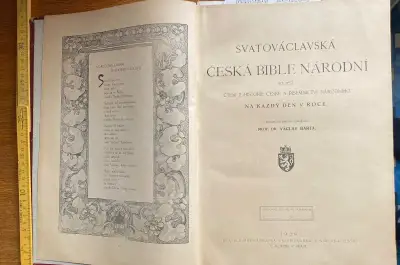 Svatováclavská Česká bible národní