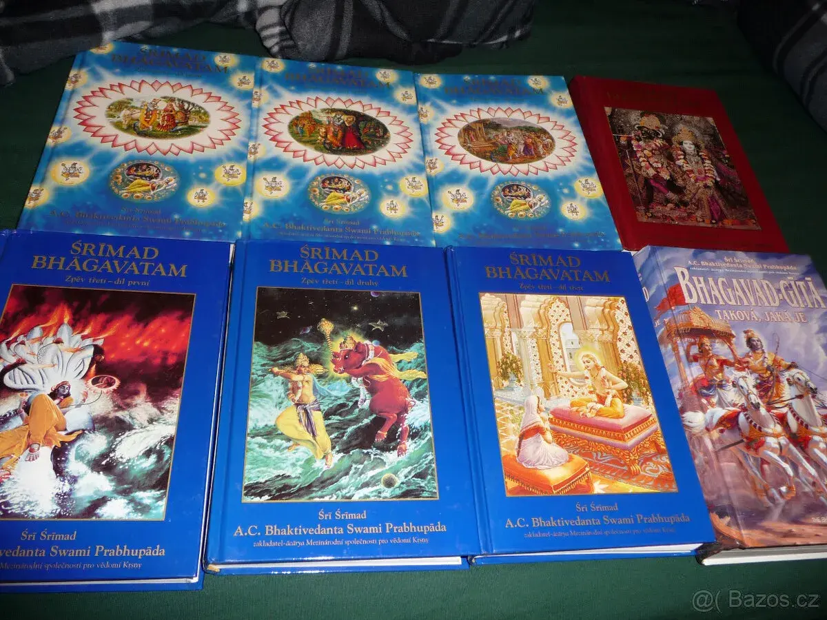 Bhagavadgíta, Bhagavatam Šrímad(3zpěvy) celkem 8ks