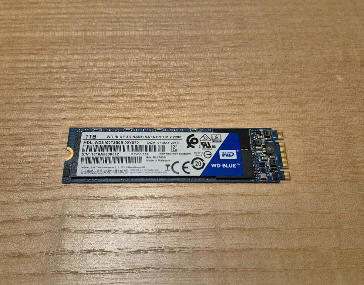 WD SSD 1TB m.2 SATA