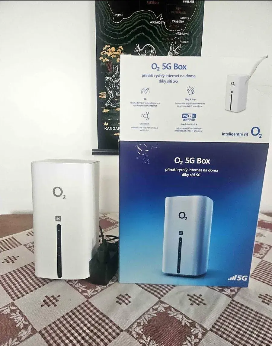 O2 5G box na všechny sim karty