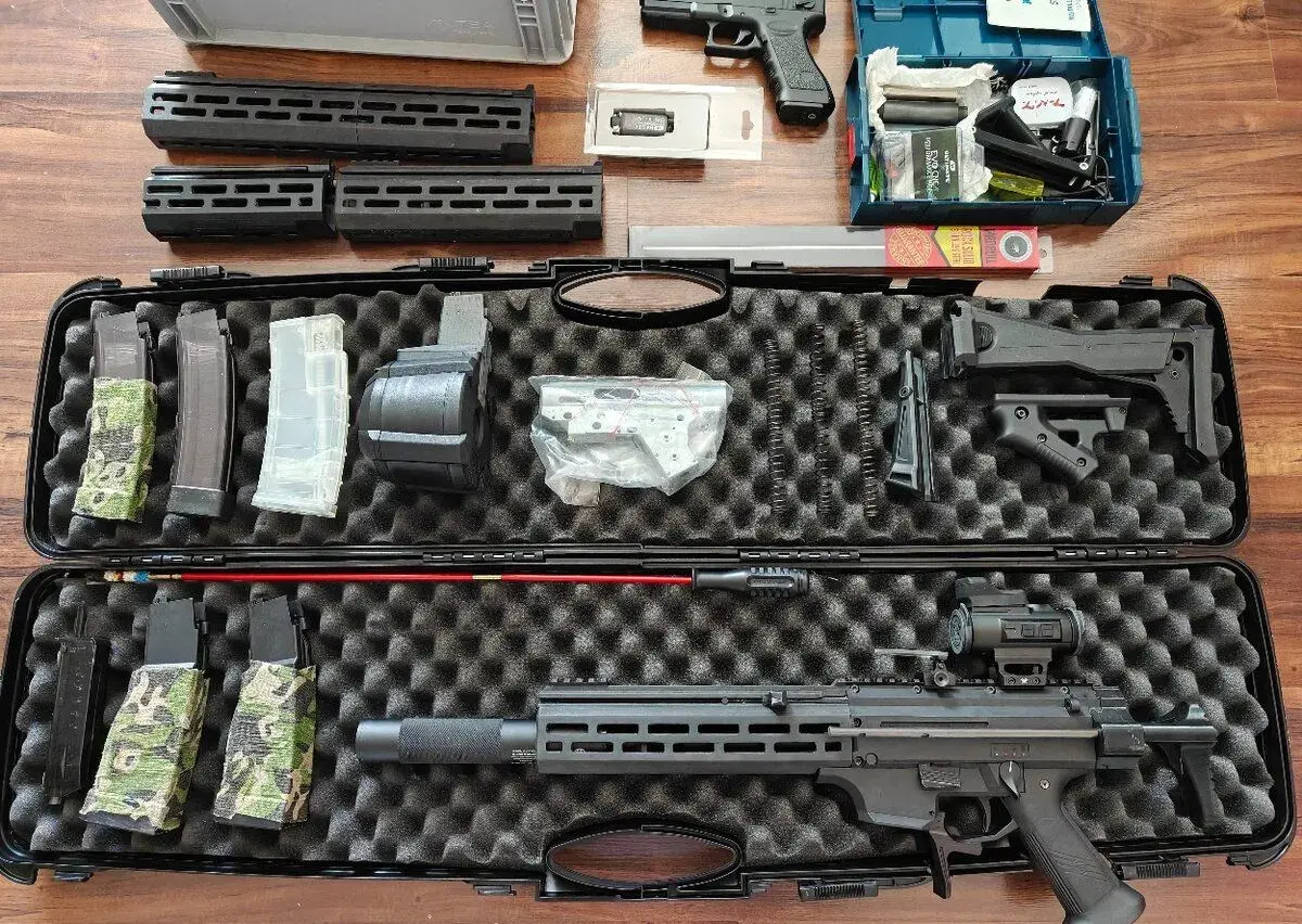 ASG CZ Scorpion EVO 3 A1 – Upgrade, Leviathan, optika