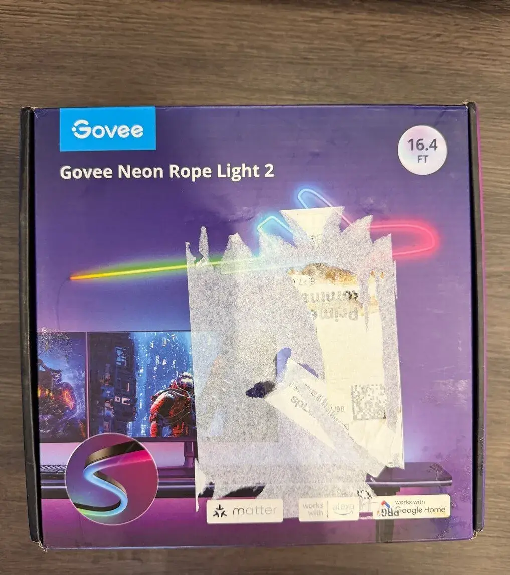 Govee Neon 2 Matter ohebný pásek, RGBIC, 5 m