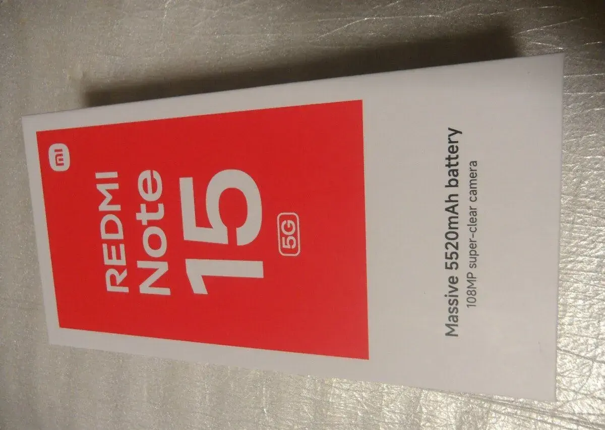 Xiaomi Redmi Note 15 5G 8GB/256GB Black