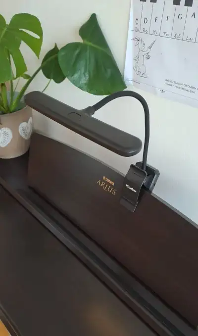 Lampička na čtení nebo ke klavíru