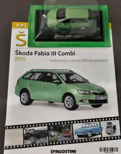 ŠKODA FABIA III COMBI 1:43 DEAGOSTINI