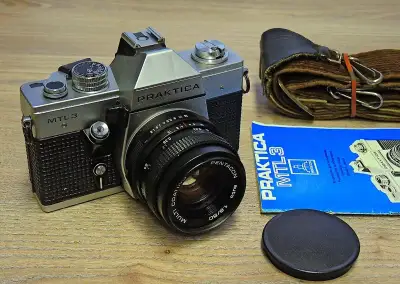 Praktica MTL-3 + Pentacon Auto 1.8/50 MC